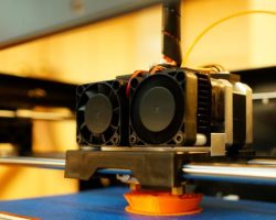 3D printing technology reduces a considerable number of parts in the manufacturing process, promoting integrated manufacturing