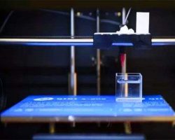 Not only solids, but also liquid structures can be printed in 3D