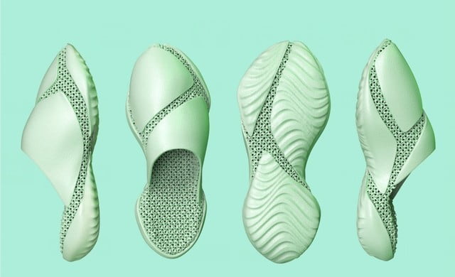 Light-curing fully 3D printed slippers with integrated design 1 hour to print