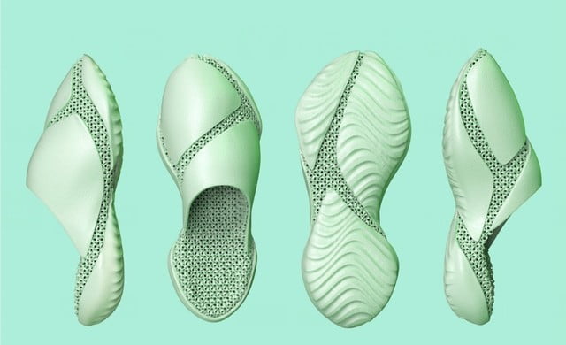 Light-curing fully 3D printed slippers with integrated design - v1prototype