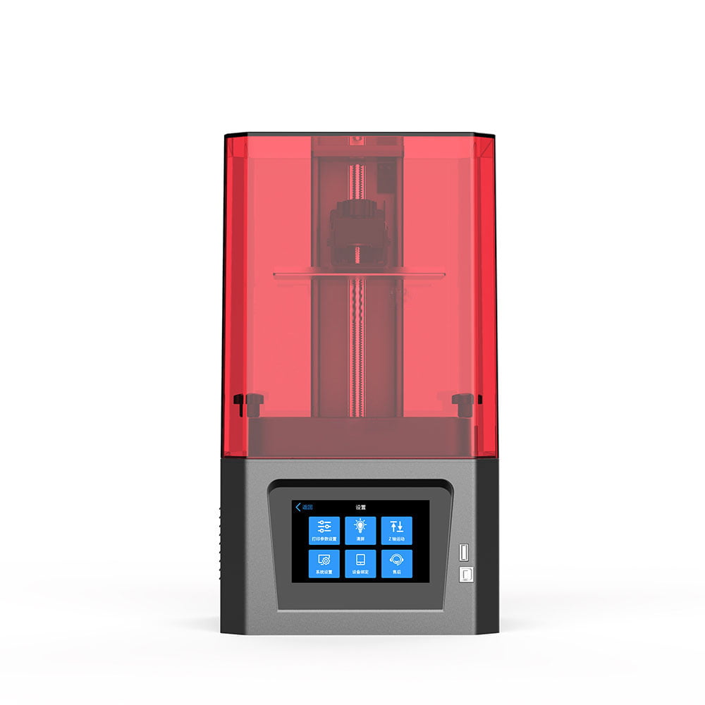 What is the internal structure of LCD light-curing 3D printer? What factors affect the printing speed