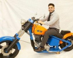 The future of creative printing: 3D printed motorbikes?