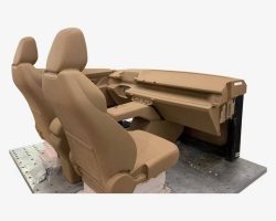 Rapid prototyping of automotive seats