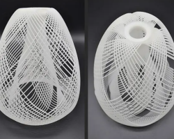 How does 3D printing print a rapid prototyping prototype?