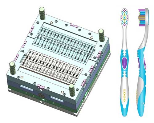 2K Injection Molding, Plastic Double Color Two Shot Injection Mould Supplier